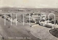 TRAPANI - PANORAMA DEL PORT 1957