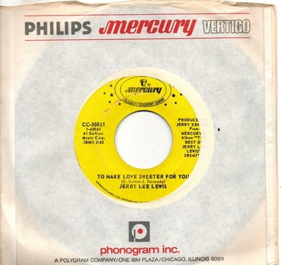 Jerry Lee Lewis:to make love sweeter for you/She still comes around...:Re-Issue