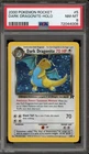 Pokemon Dark Dragonite Team Rocket Unlimited Holo Rare #5 PSA 8