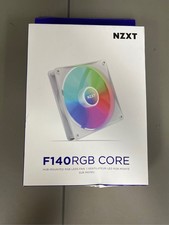 NZXT F140 RGB Core - 140mm Hub-Mounted RGB Fan - 8 Individually-Addressable LEDs
