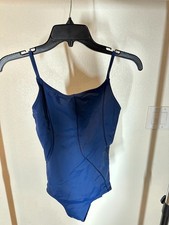 Capezio Navy Dance Leotard Women Size S