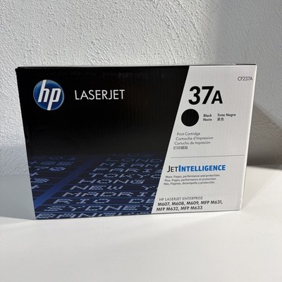 HP 37A CF237A Black Toner Cartridge Sealed New
