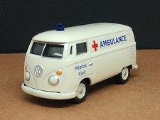 1962 VOLKSWAGEN TYPE 2 AMBULANCE 1/64 SCALE LIMITED EDITION COLLECTIBLE 