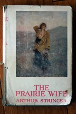 The Prairie Wife by Arthur Stringer 1915 HC/DJ Rare Vintage Novel HT Dunn CANADA