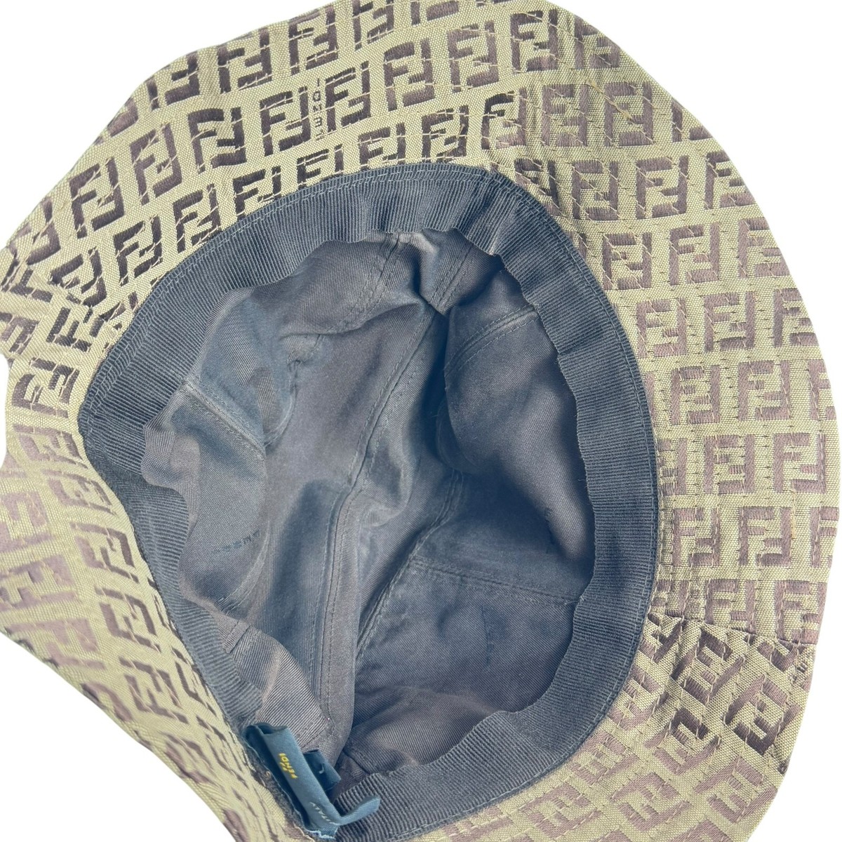 In Search of ?Fendi Zucca Bucket Hat L FENDI Zucca FF Unisex Bucket Hat Made in Italy Marked as  main image 2