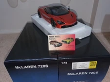 1:18 Autoart McLaren 720S in Azores / Metallic Orange