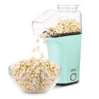 Dash 16 Cup Electric Popcorn Maker Aqua: 1400W Popcorn Popper, 8 Kernel Capacity
