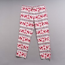Hanna Andersson Flannel Pajama Pants Mens L Reindeer Christmas