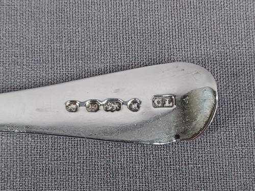 Charles Lias London Sterling Silver 5 1/2 Inch Spoon Circa 1844 - Picture 9 of 9