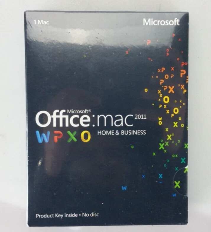 MS Microsoft Office MAC2011 Home And Business - Image 2 of 4