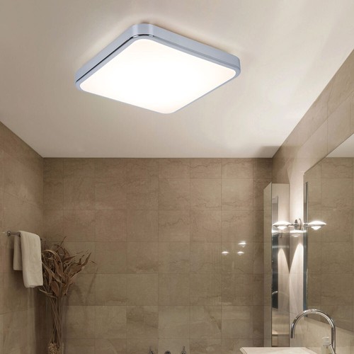 Plafoniera LED Lampada da Bagno IP44 Bagno Corridoio Cucine Illuminazione - Foto 1 di 8