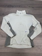 VTG Patagonia Women's M? Regulator Polartec Fleece 1/2 Zip Made In USA FLAW