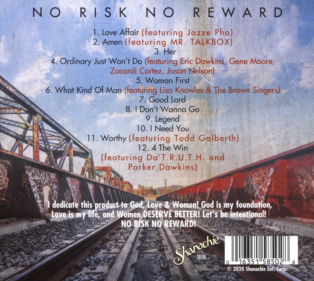 ISAAC CARREE NO RISK NO REWARD NEW CD