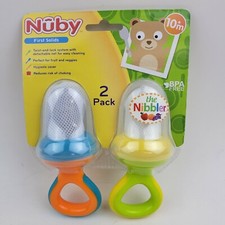 Nuby First Solids The Nibbler 2 Pack . New