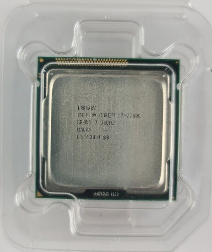 processeur intel core i7 2700k 3.50GHZ socket intel lga1155 lga 1155 h2