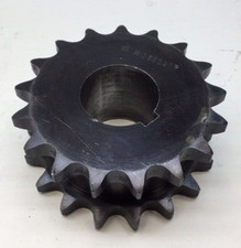 Sprocket DS60A17-1-5/8 Double Single Sprocket 1-5/8" Bore KW 17T