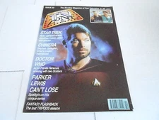 #22 TV ZONE television magazine ( UNREAD) STAR TREK NEXT GENERATION