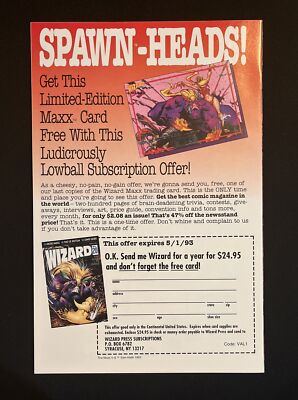 SPAWN #8 1993年 スポーン アメコミリーフ SPAWN #8 1993年