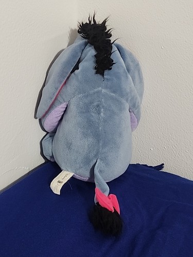 Eeyore Plush Winnie the Pooh Disney Kohls Cares for Kids Blue Purple 12 inches - Picture 3 of 11