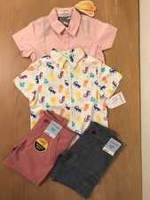 New Cat  Jack, Others Boys Summer Clothing Lot of 4 Size 5,  110
