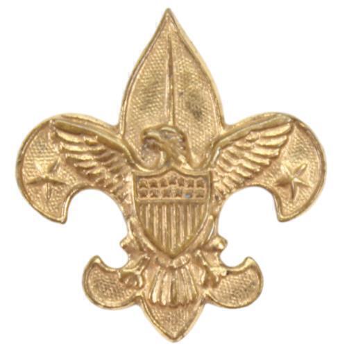 PIN BOY SCOUT VINTAGE ÁGUILA LATÓN ESTAR PREPARADO EN LA PARTE POSTERIOR - Imagen 1 de 2