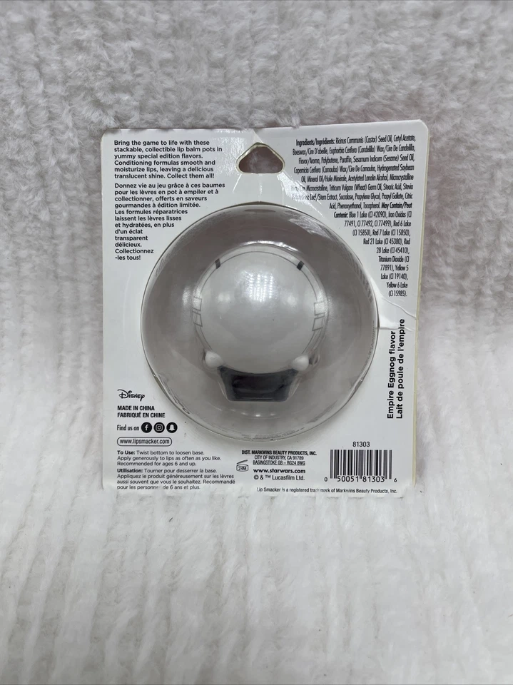 Star Wars TSUM TSUM Stormtrooper Lip Smacker Empire sabor ponche de huevo Foto 2 de 2