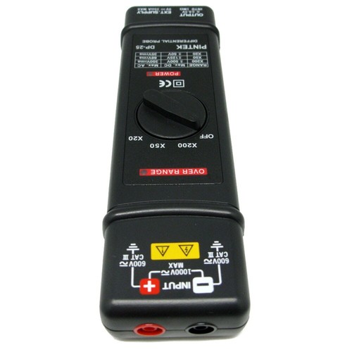 Pintek Professional Differential probes DC-25Mhz ADP25 X20, X50, X200 - 第 5/8 張圖片