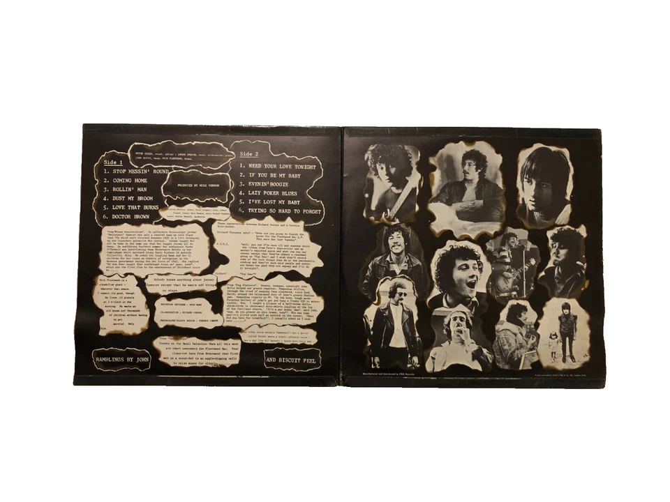 Fleetwood Mac Mr. Wonderful 7-63205 Stereo Blue Horizon UK Vintage 1968 Vinyl NM Foto 3 de 4