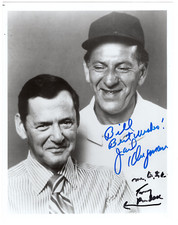 THE ODD COUPLE Signed Photo / Autographed Jack Klugman & Tony Randall