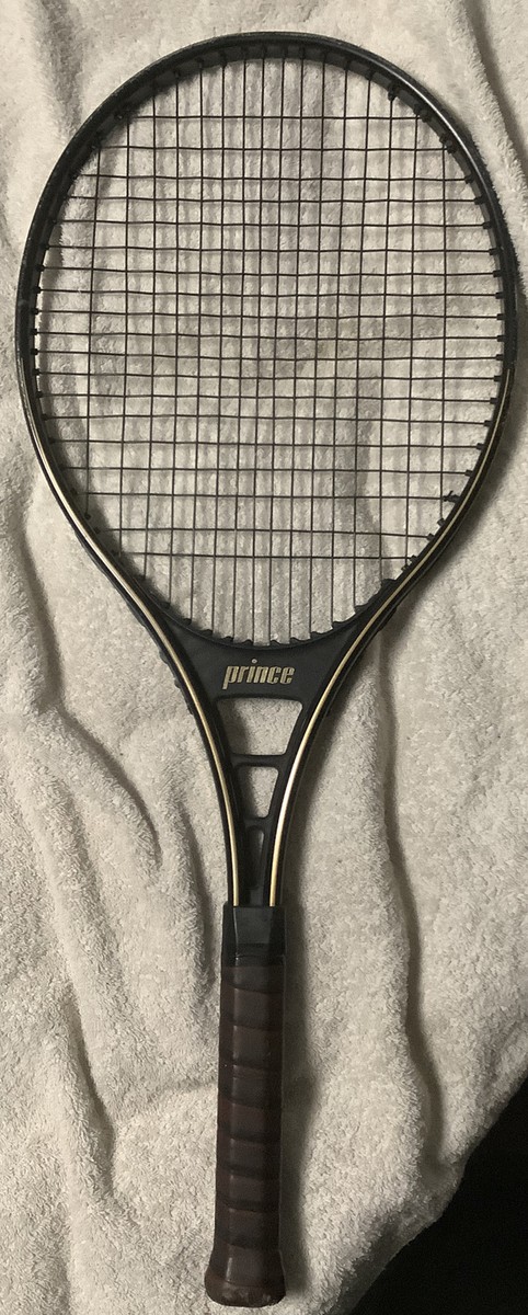 2 Raquettes Tennis Vintage Prince Pro Series 110 - Housses 4 1/4 Et 4 1/2 - Occasion