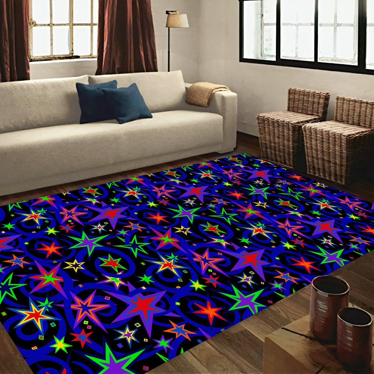 Arcade rug, 80s arcade rug, lasertag rug, retro arcade rug, arcade saloon rug Arcade rug, 80s arcade rug, lasertag rug, retro arcade rug, arcade saloon rug