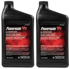 (2) ea Master Mechanic 018-0060TV Quart Non Detergent Air Compressor Oil 