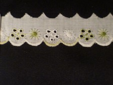 Finiture In Pizzo Guipure Floreale Nero - Bordi In Pizzo - Tessuto Di - Foto 4