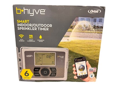 Orbit 57946 B-hyve Indoor/outdoor 6 Station WiFi Sprinkler System Controller