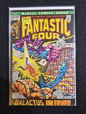 Fantastic Four #122 5.5/6.0 F/F- ''Galactus Unleashed'' 1972