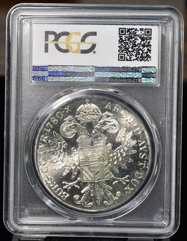 1780年 オーストリア製 Thaler PCGS MS65 Michael Kittle Rare Coins - 1780 Austria Maria Theresa