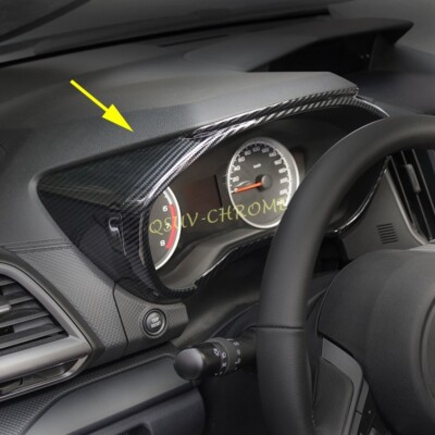Für 2019-2024 Subaru Forester Sk LHD Carbon Faser Instrumentenanlage Spur Ränder