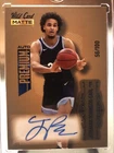 Jeremiah Robinson-Earl RC AUTO 2022 Wild Card #D /100 Gold Blue Foil Autograph