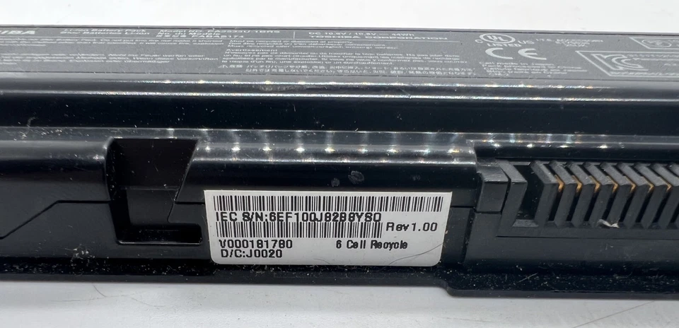 Batería de portátil OEM PA5024U-1BRS para Toshiba Satellite C840 C850 L70 L75D Foto 3 de 4
