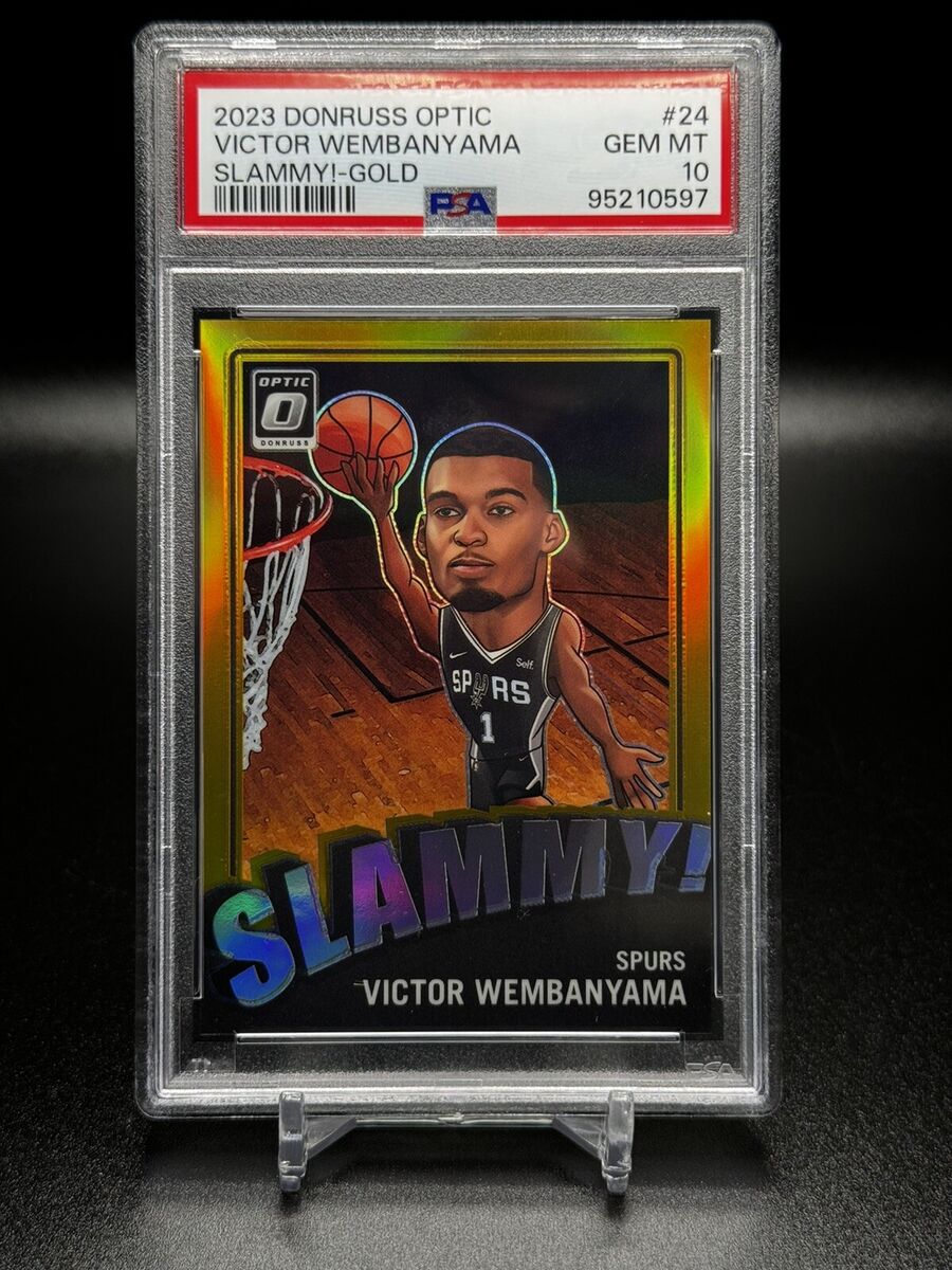 2023-24 Optic Victor Wembanyama RC SLAMMY SSP GOLD /10 Spurs 2023-24 Optic Victor Wembanyama RC SLAMMY SSP GOLD /10 Spurs