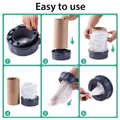 100m/400m Nappy Bin Refill Kit Compatible With Tommee Tippee Sangenic Liner Film - Picture 6 of 21