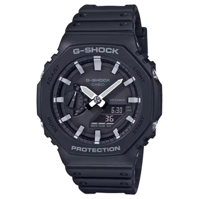 Casio G-Shock GA-2100-1AJF CasiOak Black Men's Watch Carbon Core Guard New Japan