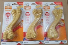 3 Pack - Nylabone Power Chew Curvy Dental Toy for Dogs Large/Giant  3 Count 