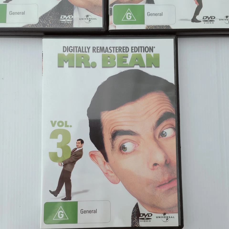 DVD Mr Bean Vol 1 2 3 (Edición Remasterizada Digital 2010 Comedia Rowan Atkinson Foto 4 de 4