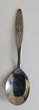 DELUXE STAINLESS VINTAGE ROSE BABY SPOON THE FIRST YEARS 4.25" Taiwan