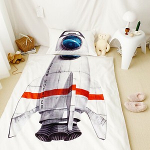 rocket ship comforter