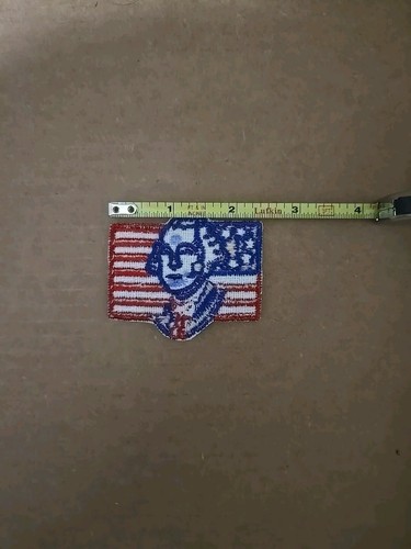 Vintage George Washington U.S. Flag Patriotic Patch, Unused - Picture 2 of 2