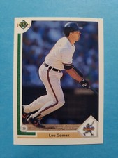 LEO GOMEZ 1991 UPPER DECK STAR ROOKIE BASEBALL CARD # 6 F6756. rookie card picture
