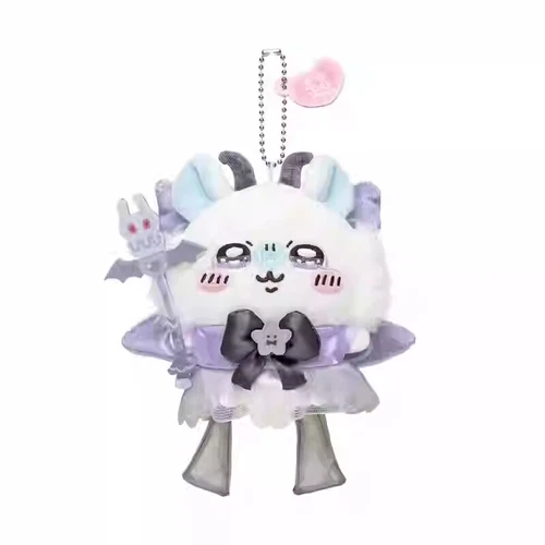 Chiikawa Hachiware Usagi Rakko Cartoon Plush Doll Soft Keychain For Kid Toys - Picture 5 of 11