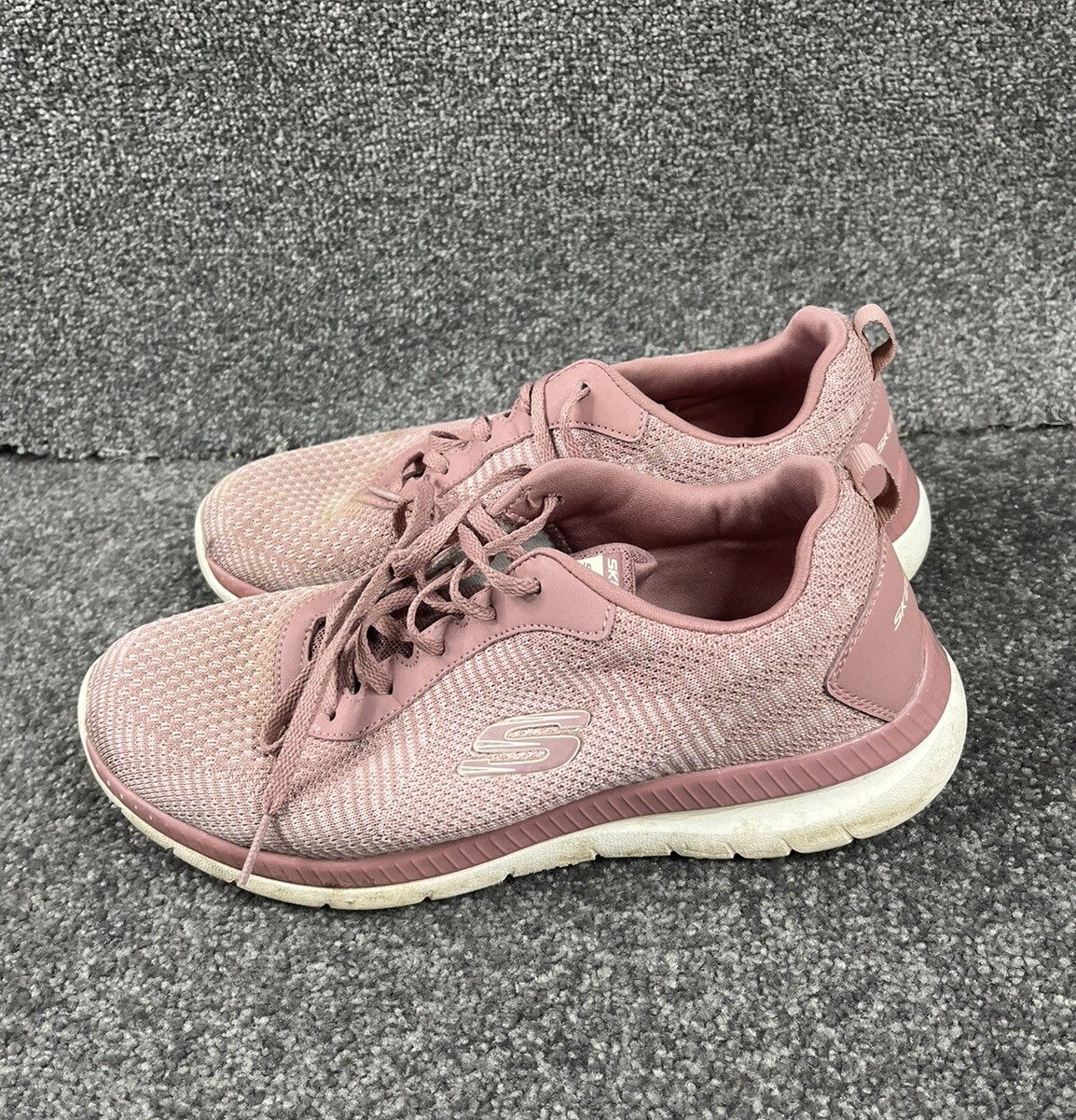 Skechers Bountiful Purist Womens US 10 Pink Skech Knit Running